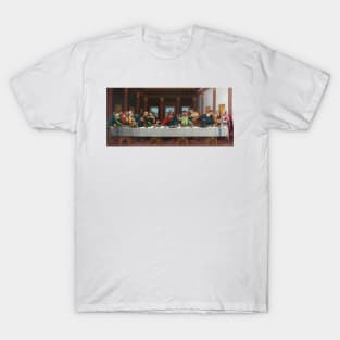 The Last Supper - Leonardo da Vinci (copy painted by Giampietrino after da Vinci) T-Shirt